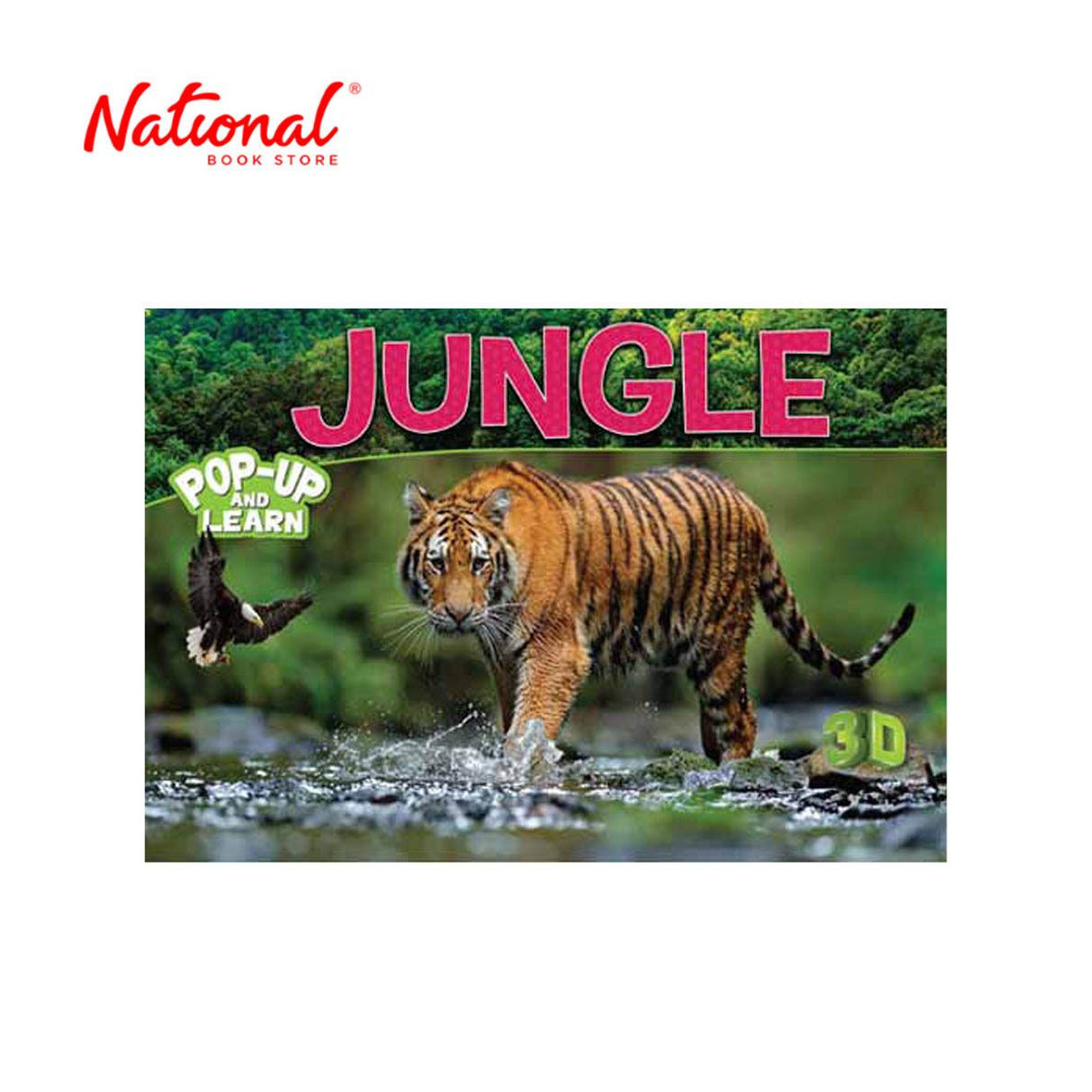 Pop Up and Learn: Jungle - Hardcover - Books for Kids