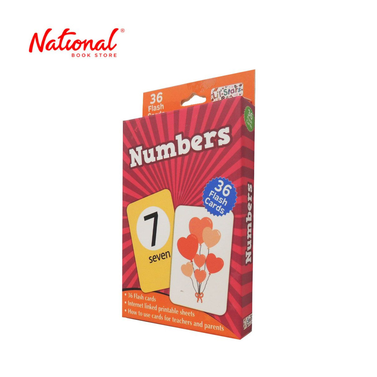 Lil Stars Numbers Flashcards