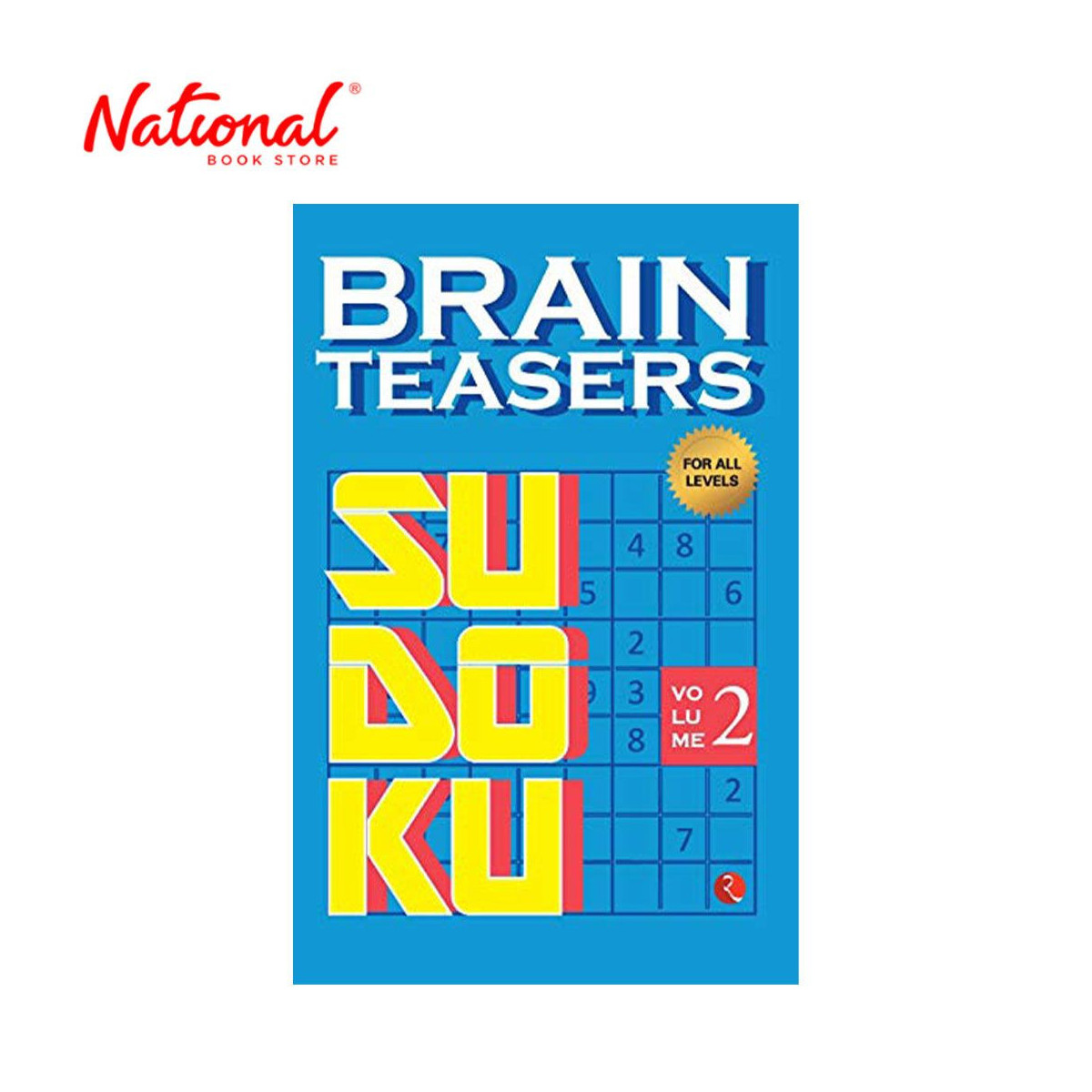 Brain Teaser - Sudoku Vol 2 by Rupa -Trade Paperback - Games