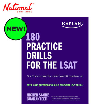 180 Practice Drills for the LSAT by Manhattan Prep - Trade Paperback - Reviewer