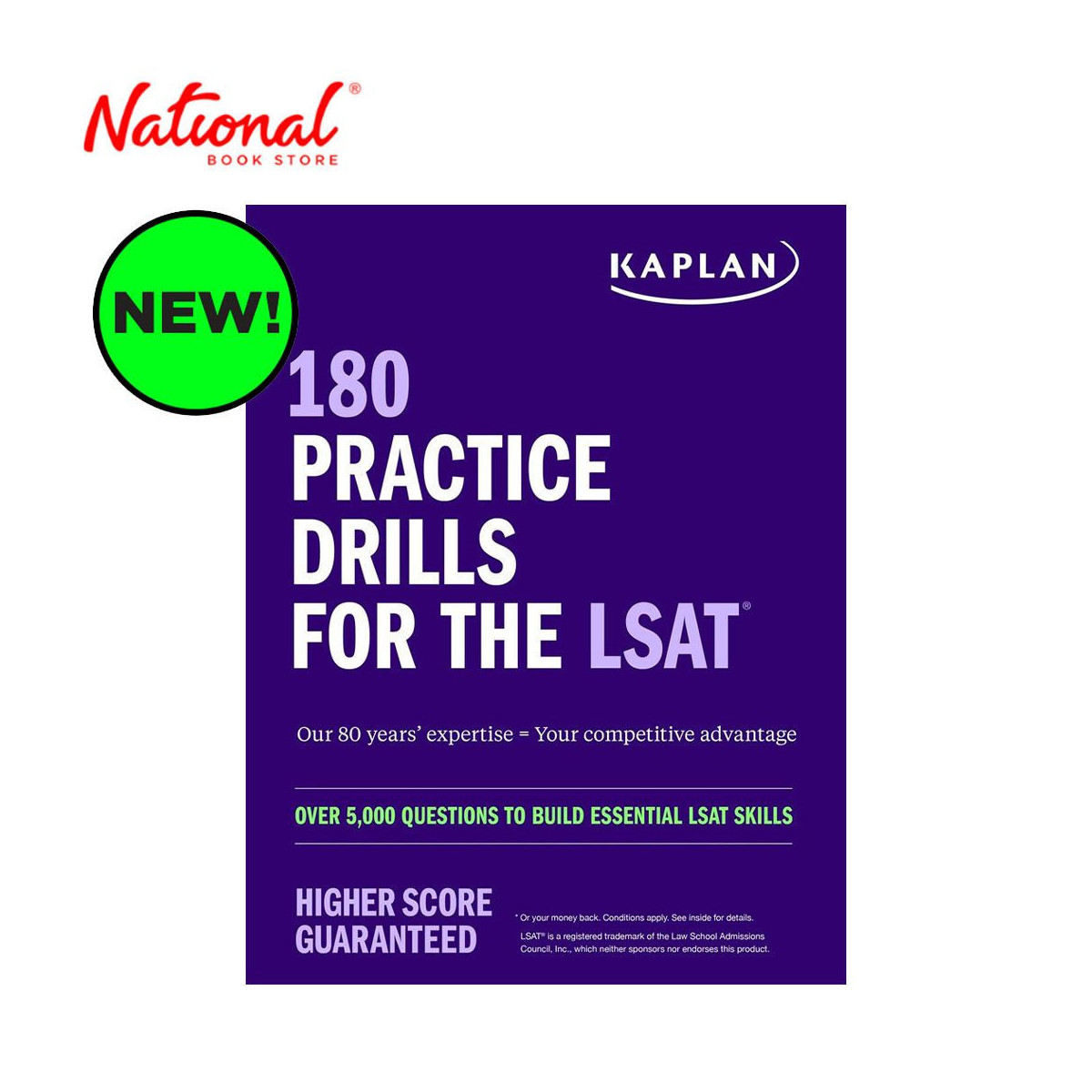 180 Practice Drills for the LSAT by Manhattan Prep - Trade Paperback - Reviewer