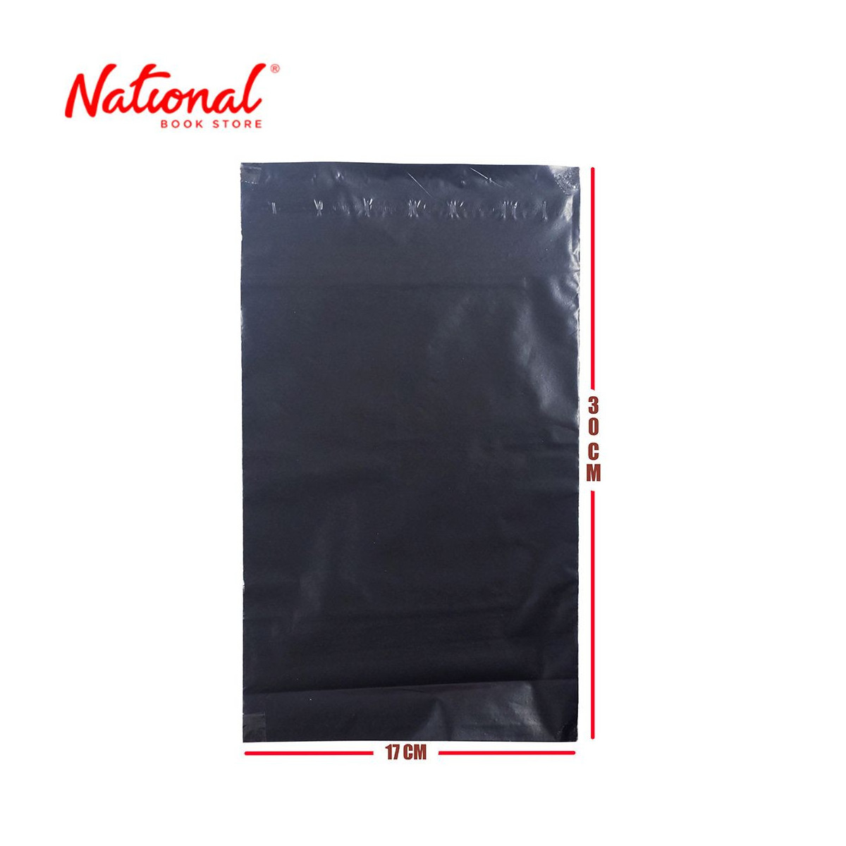 Courier Pouch Polymailer Small 17x30cm 50 pieces, Black - Packaging Supplies - Pouches