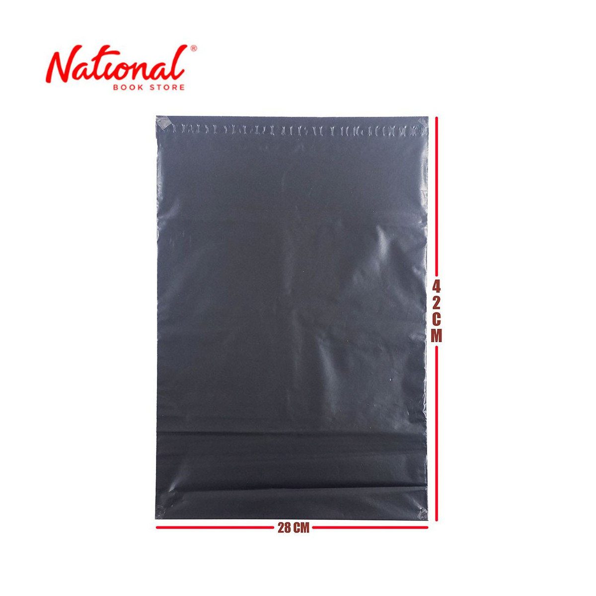 Courier Pouch Polymailer Large 28x42cm 50 pieces, Black - Packaging Supplies - Pouches