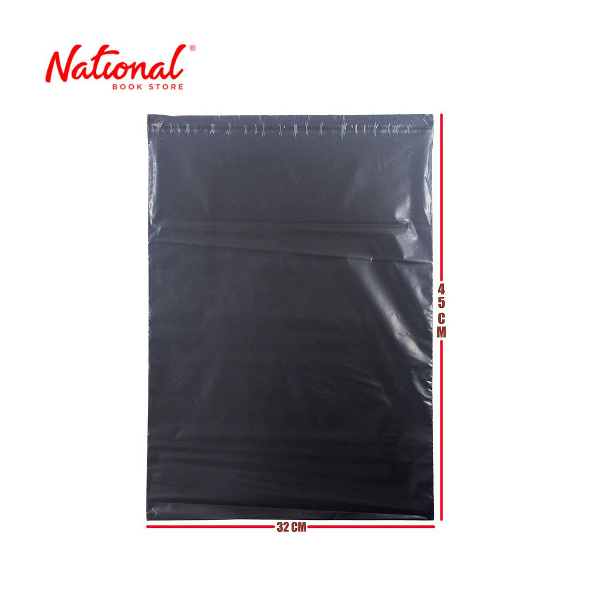 Courier Pouch Polymailer Extra Large 32x45cm 50 pieces, Black - Packaging Supplies - Pouches