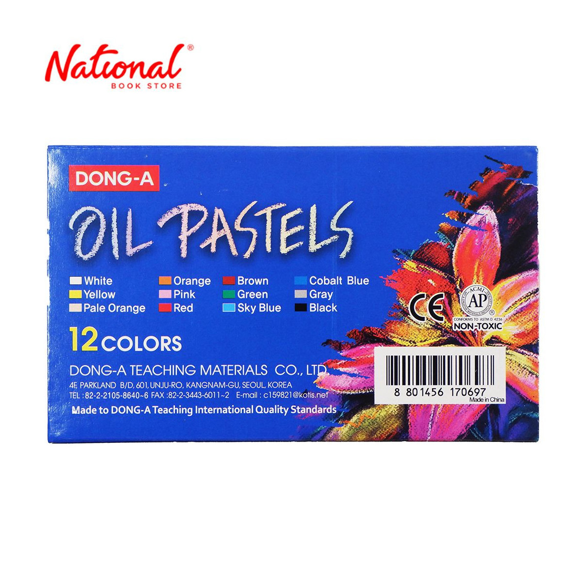 12 Count Water Soluble Oil Pastels  University of Hawai'i Maui Bookstore