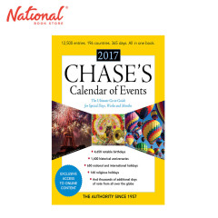 Chase Calendar of Events 2017 by Editors of Chase's - Trade Paperback