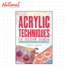 Acrylic Techniques in Mixed Media: Layer, Scribble, Stencil, Stamp by Roxanne Padgett - Art Books