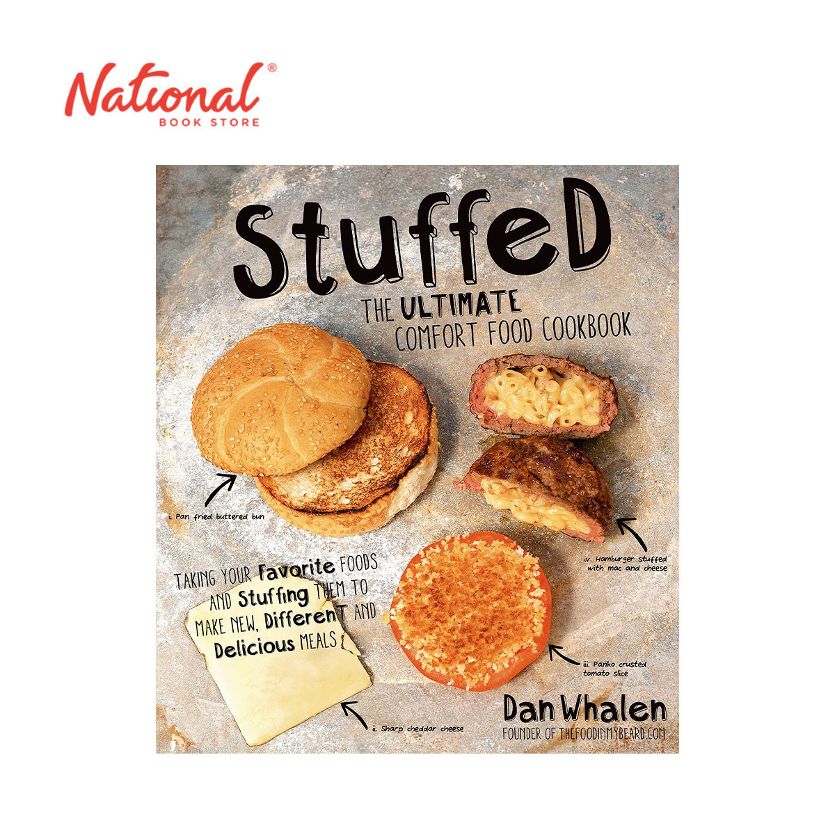Stuffed: The Ultimate Comfort Food Cookbook by Dan Whalen - Trade Paperback - Cookbooks