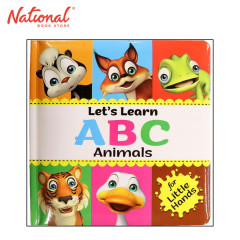 Lets Learn ABC Animals For Little Hands - Hardcover - Learning Aid for Kids