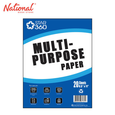 Star Multipurpose Typewriting Paper Short 20's 70gsm - School & Office Supplies - Copy Paper