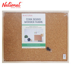 CORKBOARD 18X24 WITH WALL FRAME BACK TO BACK