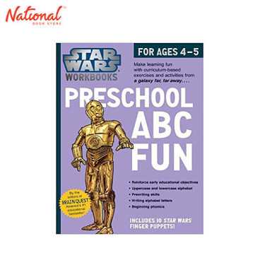 Star Wars Workbook: Preschool ABC Fun (Star Wars Workbooks) Trade Paperback by Workman Publishing