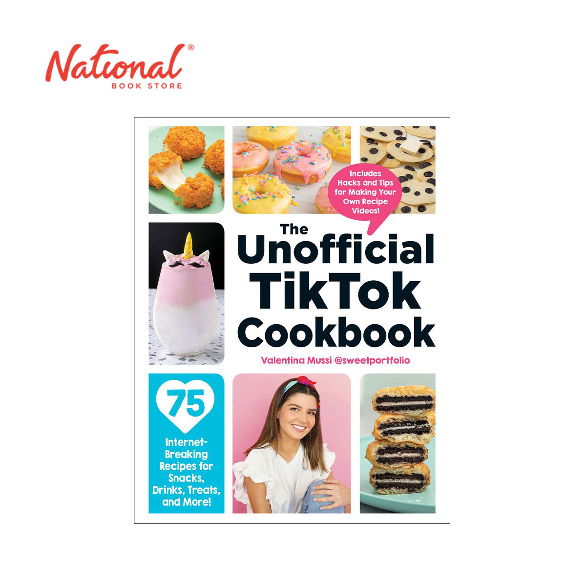 The Unofficial Tiktok Cookbook by Valentina Mussi - Hardcover - Food & Beverage
