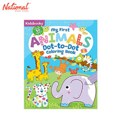 My First Animals Dot-to-Dot Coloring Book-Includes 50...
