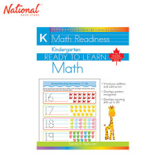Kindergarten Ready To Learn: Math Trade Paperback by...