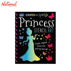 Scratch and Sparkle Princess Stencil Art Trade Paperback by Make Believe Ideas Ltd.