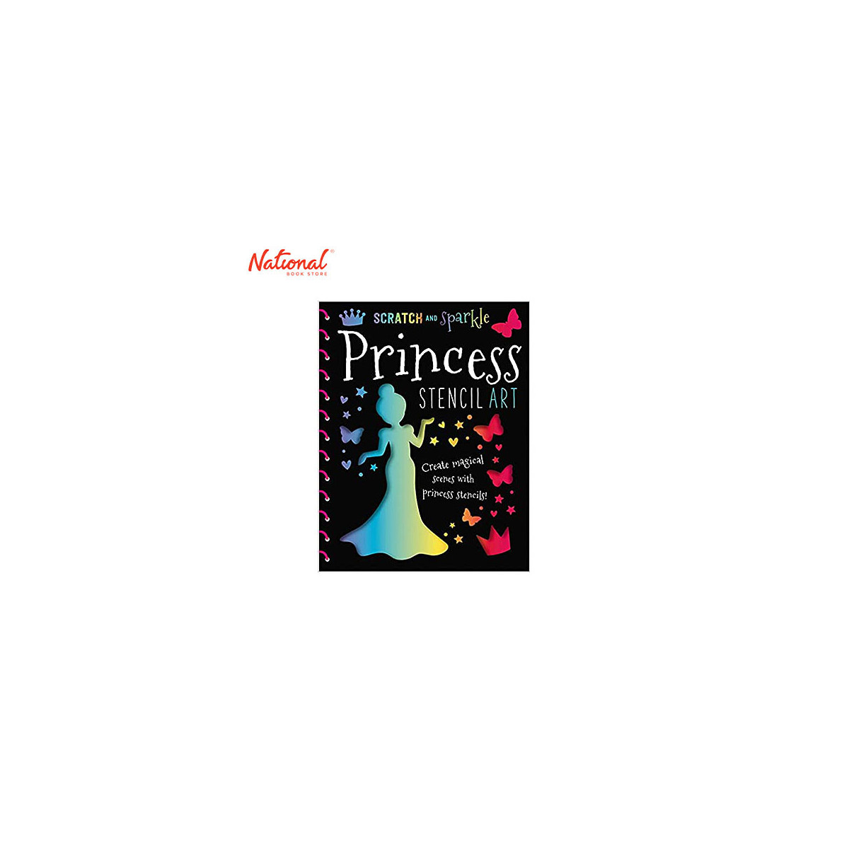 Scratch and Sparkle Princess Stencil Art Trade Paperback by Make Believe Ideas Ltd.