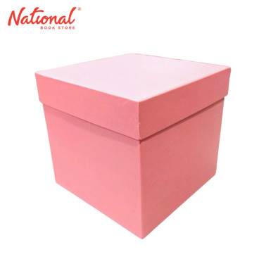 Plain Color Gift Box Square Large 15x15x14.5cm - Giftwrapping Supplies