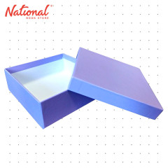 Plain Color Gift Box Square Flat Small 10x10x4cm - Giftwrapping Supplies