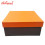 Metallic Gift Box Square Medium 20.5x20.5x9cm - Giftwrapping Supplies