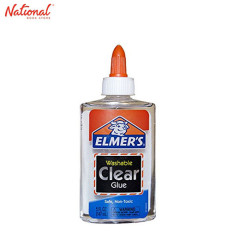 Elmer's Glue Clear Washable 147ml E305 - School & Office...