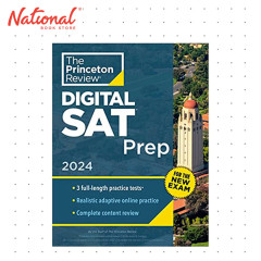 Princeton Review Digital SAT Prep 2024 by The Princeton Review - Trade Paperback - Test Reviewer