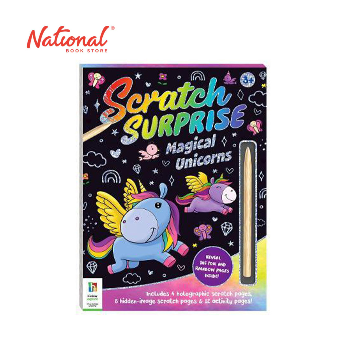 Scratch Surprise Magical Unicorns - Trade Paperback - Art for Kids