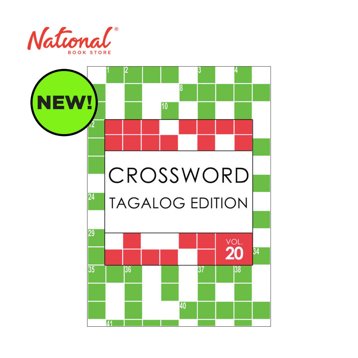Crossword Tagalog Volume 20 - Trade Paperback - Leisure Books - Games