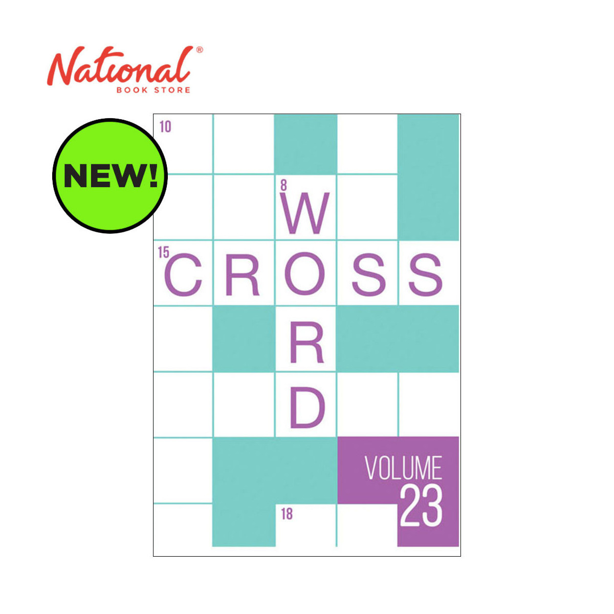 Crossword English Volume 23 - Trade Paperback - Leisure Books - Games