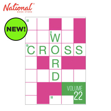 Crossword English Volume 22 - Trade Paperback - Leisure Books - Games
