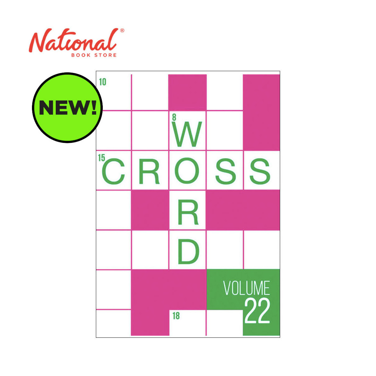 Crossword English Volume 22 - Trade Paperback - Leisure Books - Games
