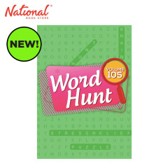 Word Hunt Volume 105 - Trade Paperback - Leisure Books - Games