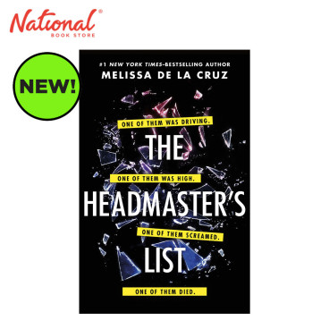 The Headmaster's List by Melissa Dela Cruz - Trade Paperback - Young Adult Thriller