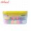 Nara Non - Drying Dough 030227832 7 Colors with Tools in Plastic Box