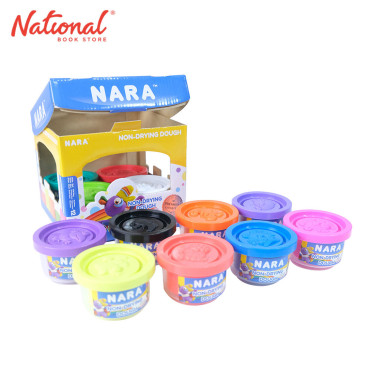 Nara Non - Drying Dough 030227831 12 Colors x 40g Tub - DIY Products - Arts & Crafts