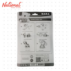 Nara Modelling Clay 03027834 24 Sticks With Tools Classic and Neon Colors