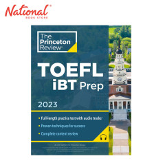 Princeton Review TOEFL iBT Prep with Audio/Listening...