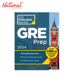 Princeton Review GRE Prep 2024 by The Princeton Review -...