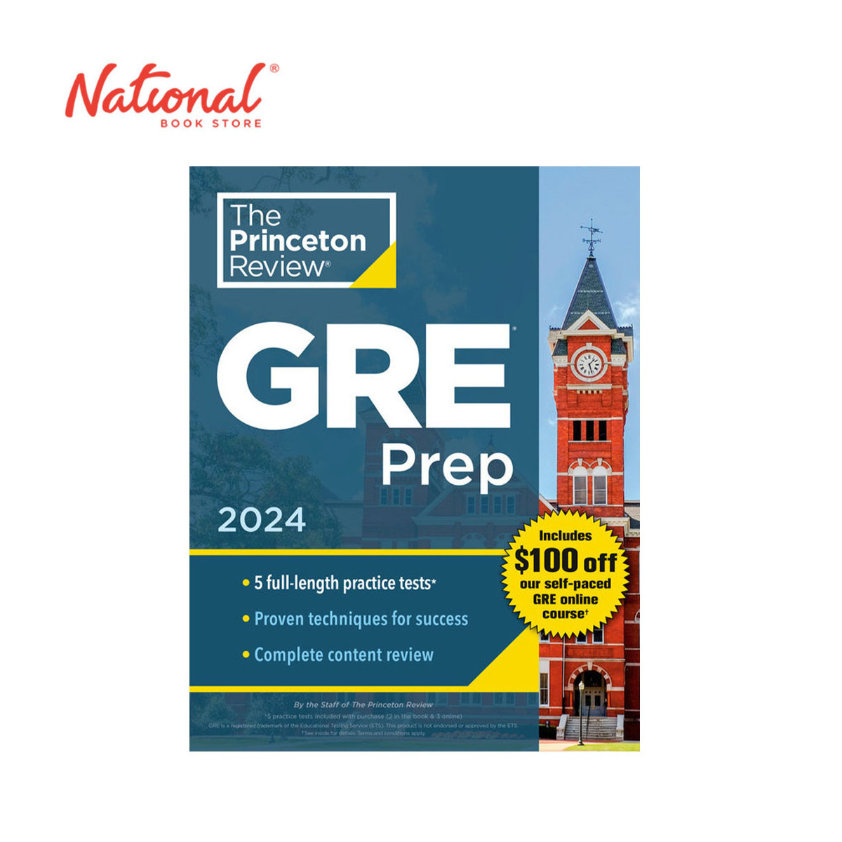 Princeton Review GRE Prep 2024 by The Princeton Review - Trade Paperback - Reviewer