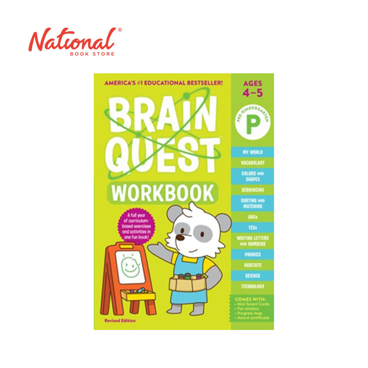 Brain Quest Workbook: Pre-K Rev Ed - Trade Paperback - Activity Books for Kids