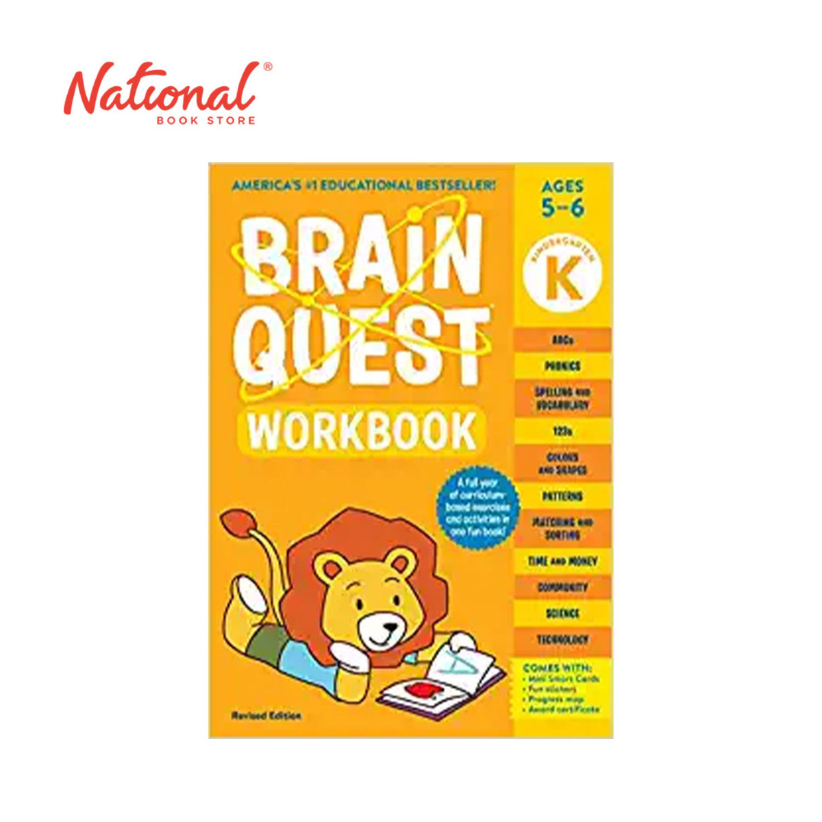 Brain Quest Workbook: Kinder Revised Edition - Trade Paperback - Activity Books for Kids