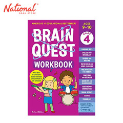 Brain Quest Workbook: 4th Grade Revised Edition - Trade Paperback - Activity Books for Kids
