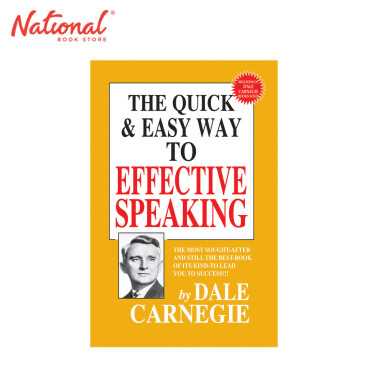 The Quick and Easy Way To Effective Speaking by Dale Carnegie - Trade Paperback - Self-Help Books