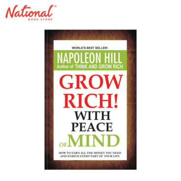 Grow Rich With Peace of Mind by Napoleon Hill - Trade Paperback - Self-Help Books