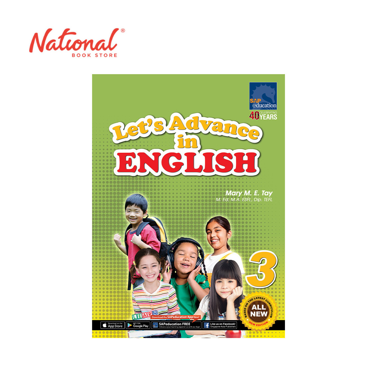 Let's Advance in English 3 by Mary Tay - Trade Paperback - Elementary Books