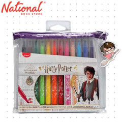 Maped Harry Potter Coloring Pens 12 Colors Felt Tips In Pouch 845001 - Collectibles