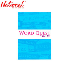 Word Quest Volume 25 Trade Paperback - Puzzle Games