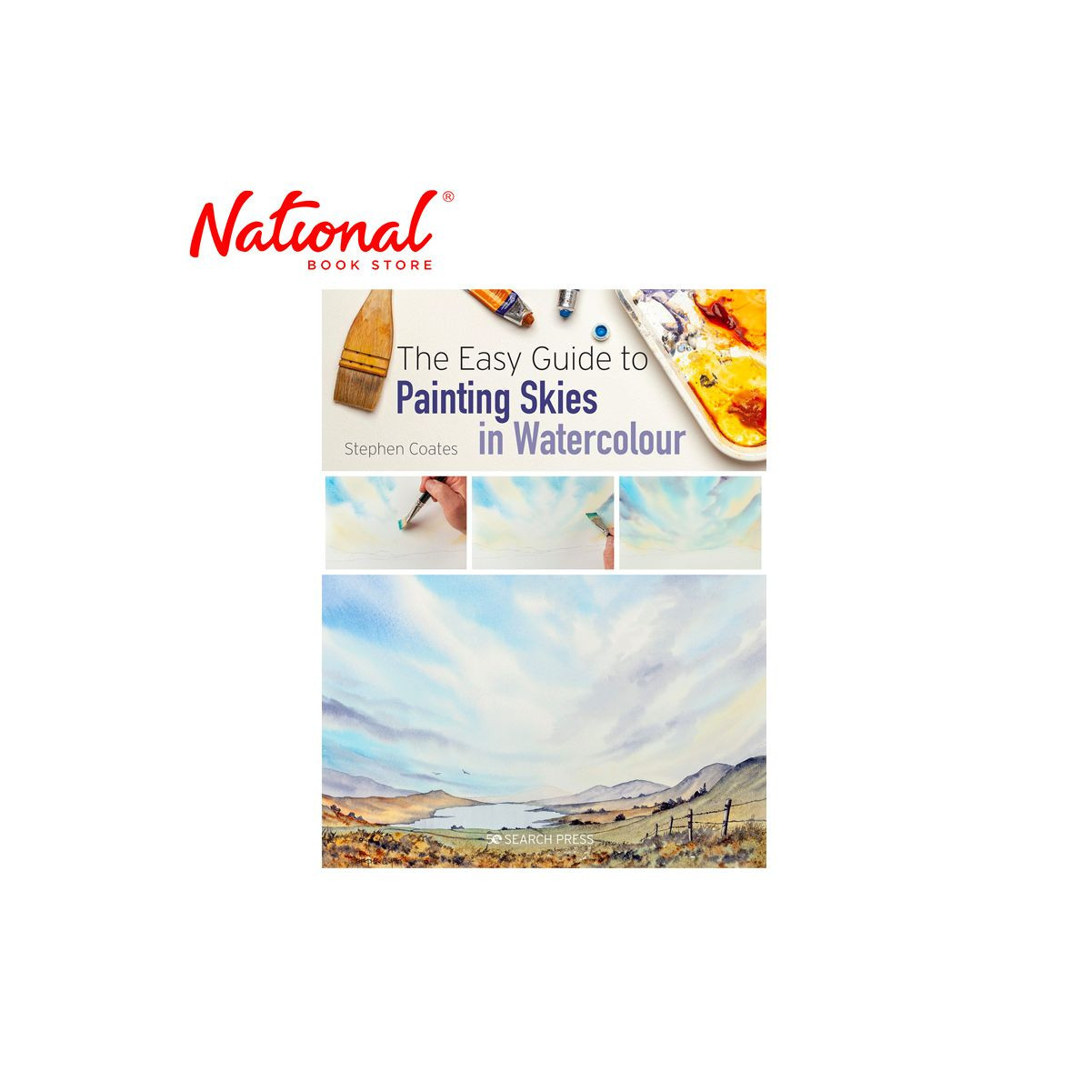 Easy Guide To Painting Skies In Watercolour Trade Paperback by Stephen Coates - Art Books