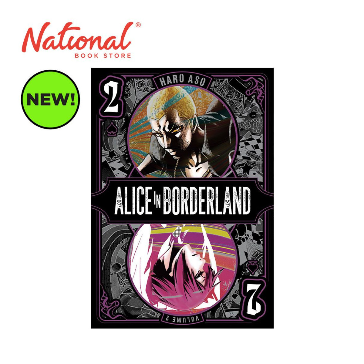 Alice in Borderland Volume 2 by Haro Aso - Trade Paperback - Teens Fiction - Manga