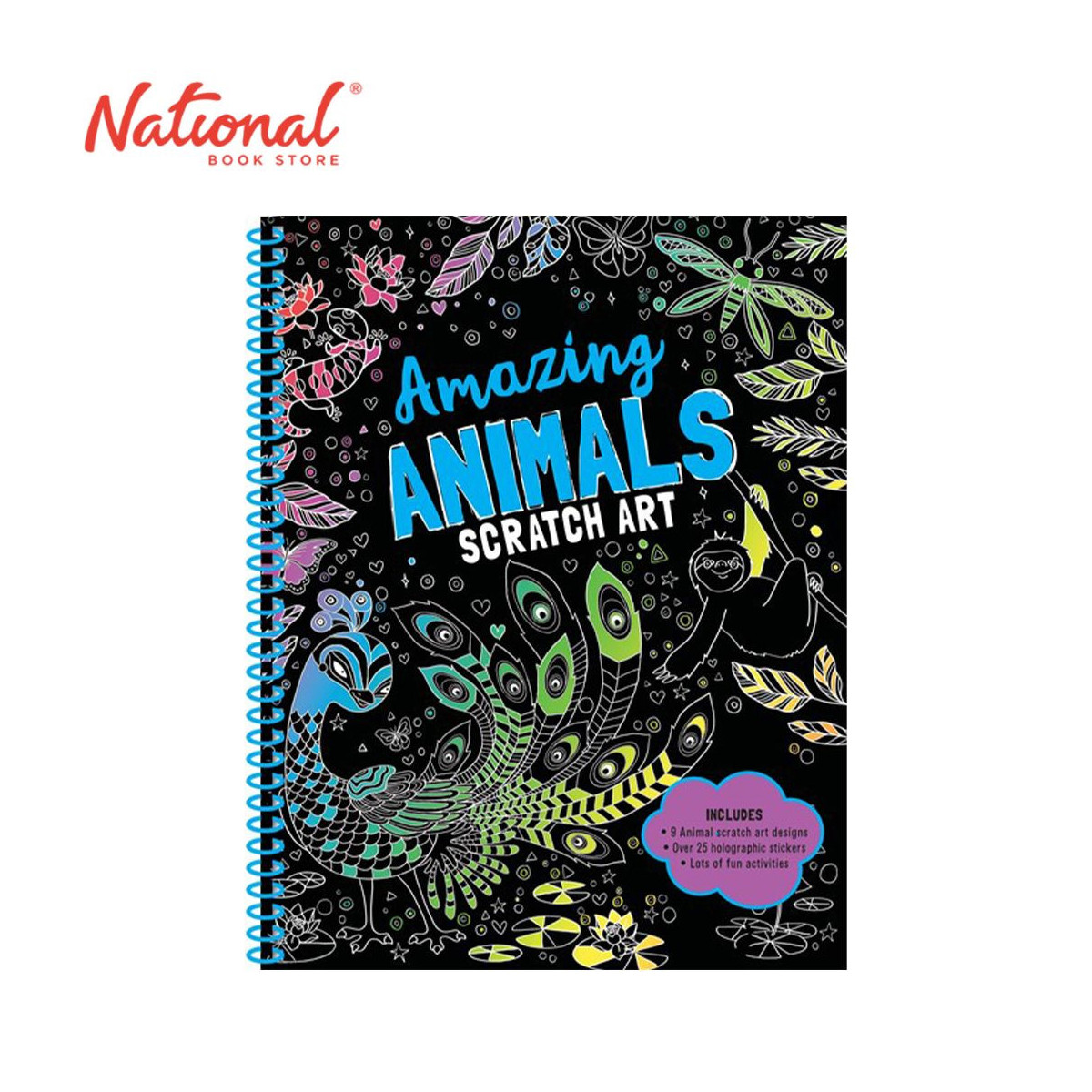Scratch Art Amazing Animals - Trade Paperback